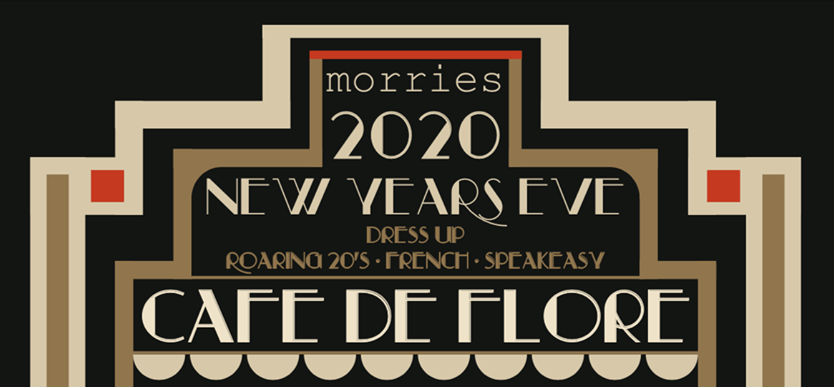 NYE 2019 CAFE DE FLORE!