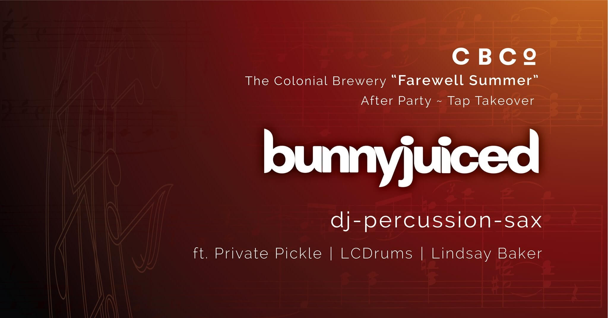 Farewell  Summer After party Colonial Brewing